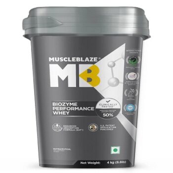 MuscleBlaze Biozyme Performance Whey Protein