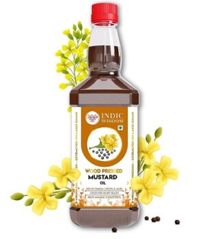 IndicWisdom Wood Pressed Mustard Oil