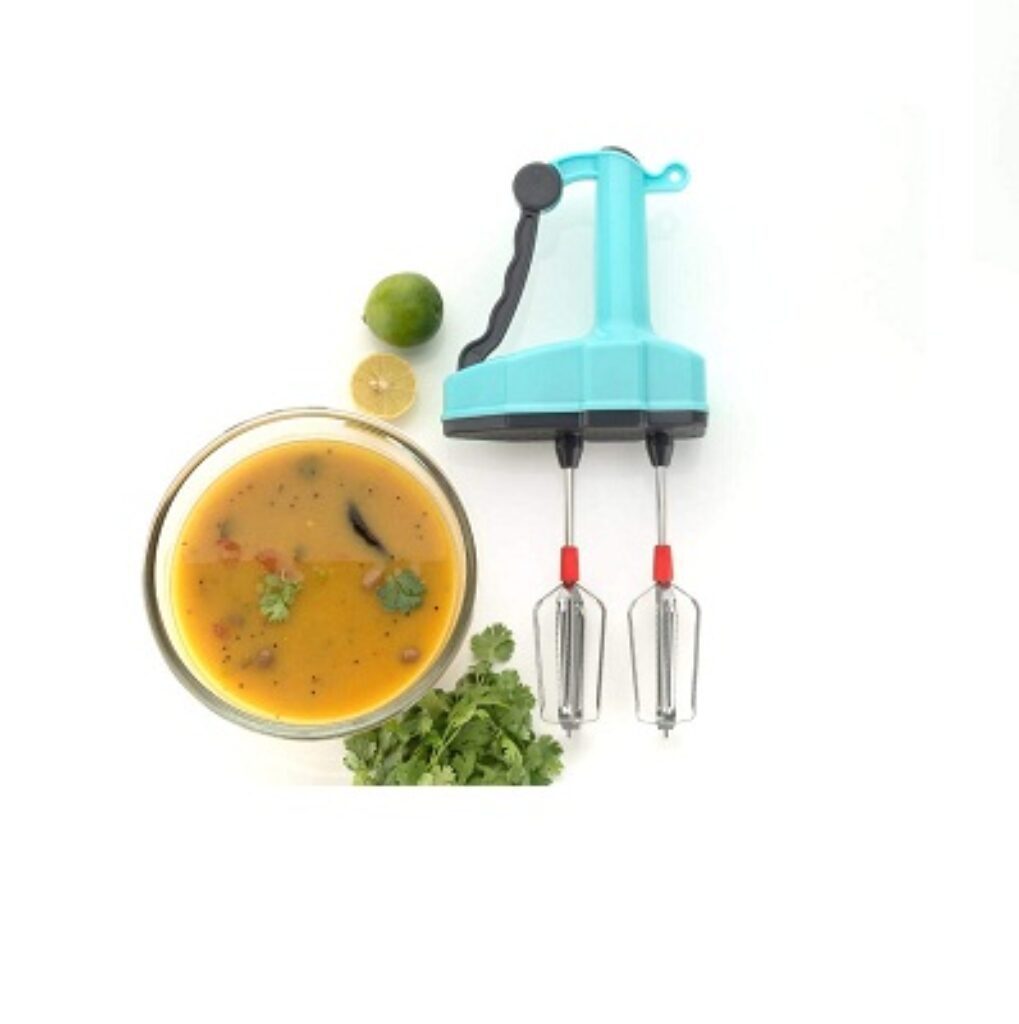 Nexellar Jumbo Dual Blade Manual Hand Blender