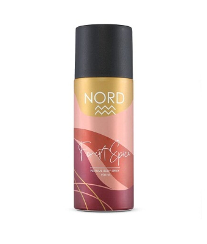 NORD Deodorant Body Spray - Forest Spice 150 ml (Pack of 1)