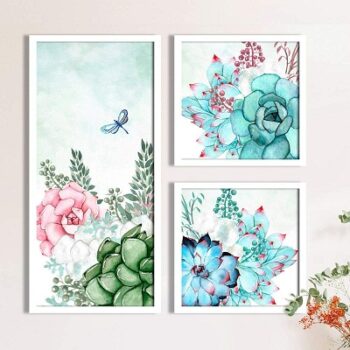 Painting Mantra Rose Flowers Framed Painting/Posters for Room Decoration