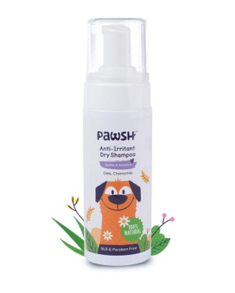 Pawsh || Natural Anti-Irritant Pet Shampoo - 120ML || SLS & Paraben Free