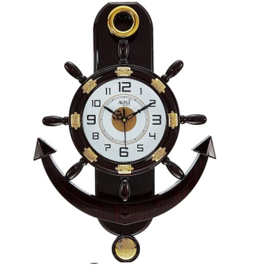 ALTRA Plastic Abstract Pendulum Wall Clock