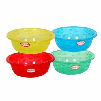 Surprise Multipurpose Leaf Plastic Bowl Set-009 (Pack of 4)