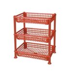 Aristo EZEE 3 Layer Plastic Rack for Kitchen, Offices