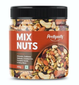 PrettyNutty Healthy Nutmix 100g, Dried Almonds