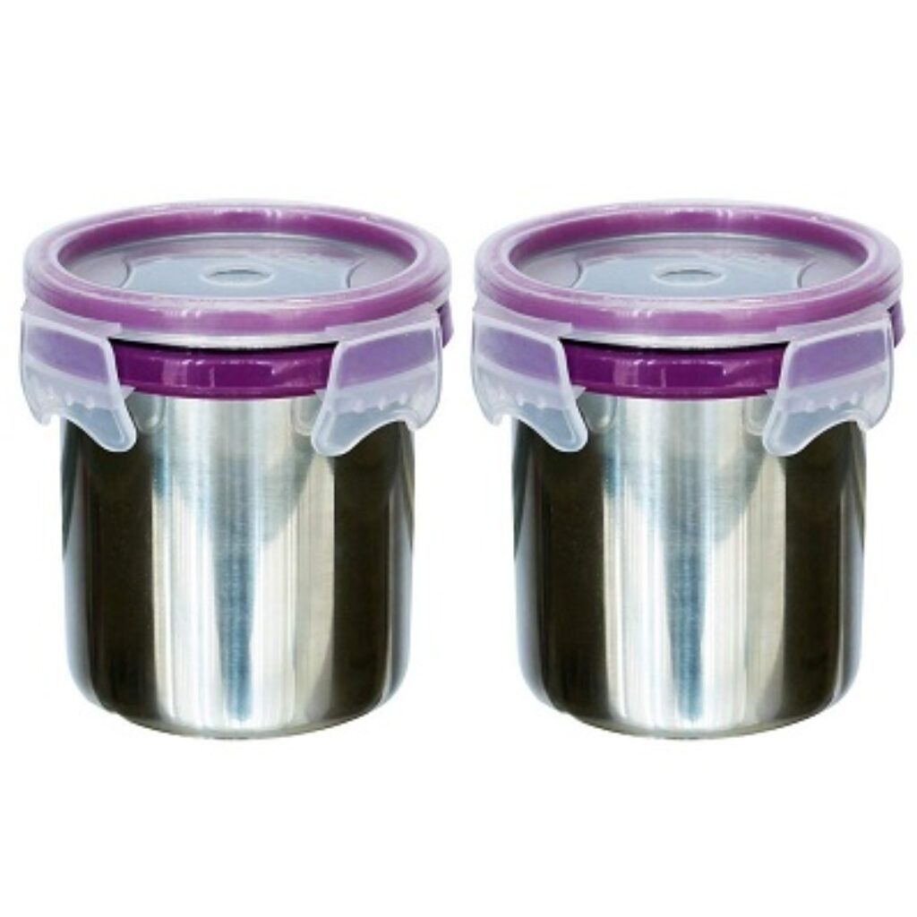 Princeware Dura Click Stainless Steel Container Set
