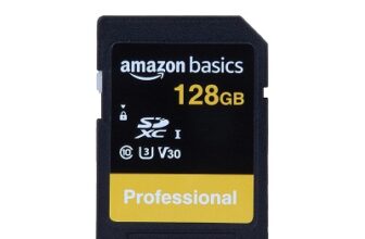 Amazon Basics 128GB SDXC UHS-I Memory Card| 90 MB/s | C10, U3, V30