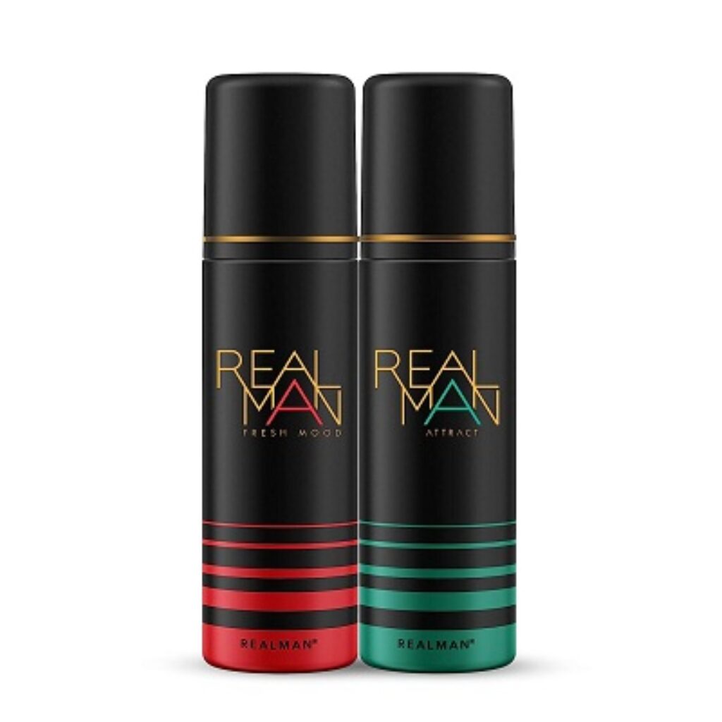 REALMAN Fresh Mood & Attract Deodorant