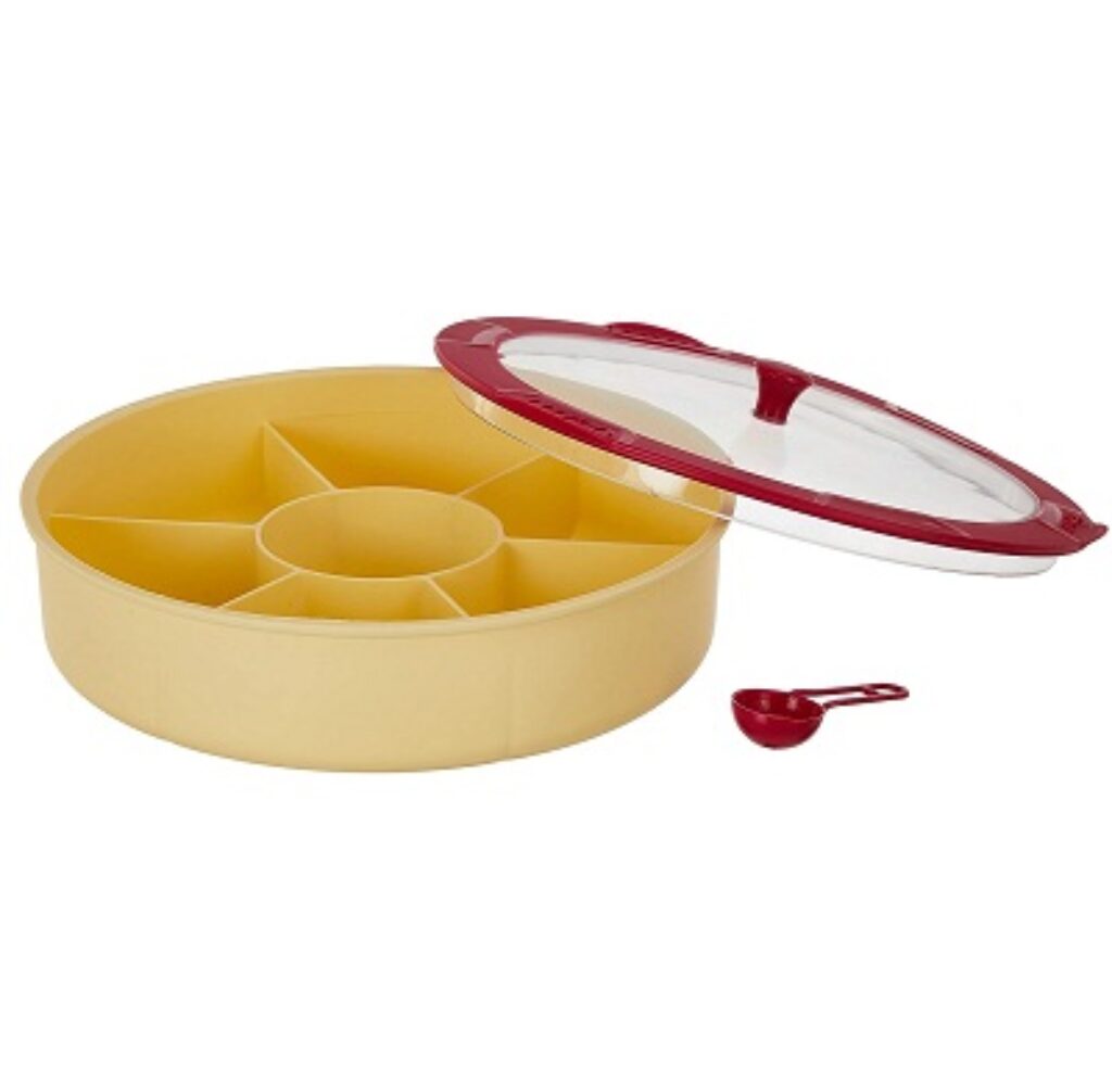 Ritu Masala Box with Transparent lid