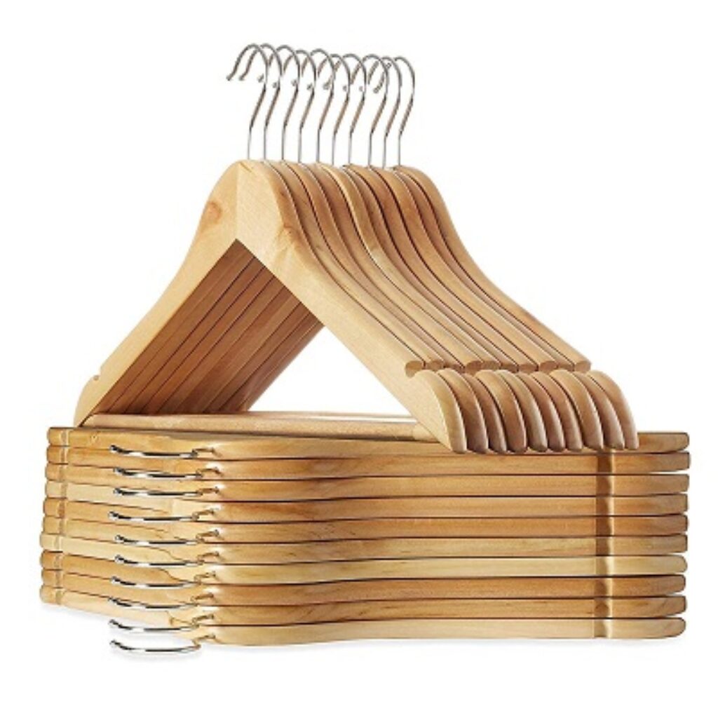 RYLAN Wooden Hanger for Clothes Hanging