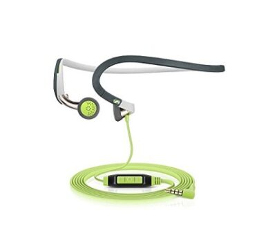 (Renewed) Sennheiser PMX 686G Sports Earbud Neckband Headset (Grey/Green)