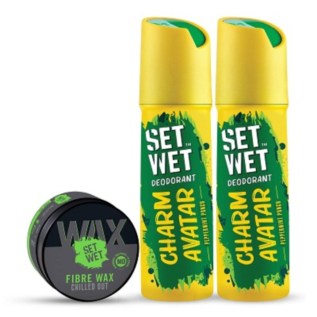 Set Wet Styling Fibre Hair Wax, Strong Hold