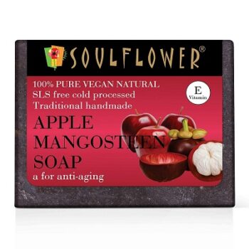 Soulflower Apple Mangosteen Soap – Handmade