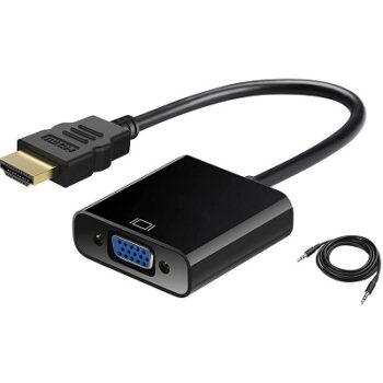 Sounce HDMI to VGA Gold Plated High-Speed 1080P Active HDTV HDMI