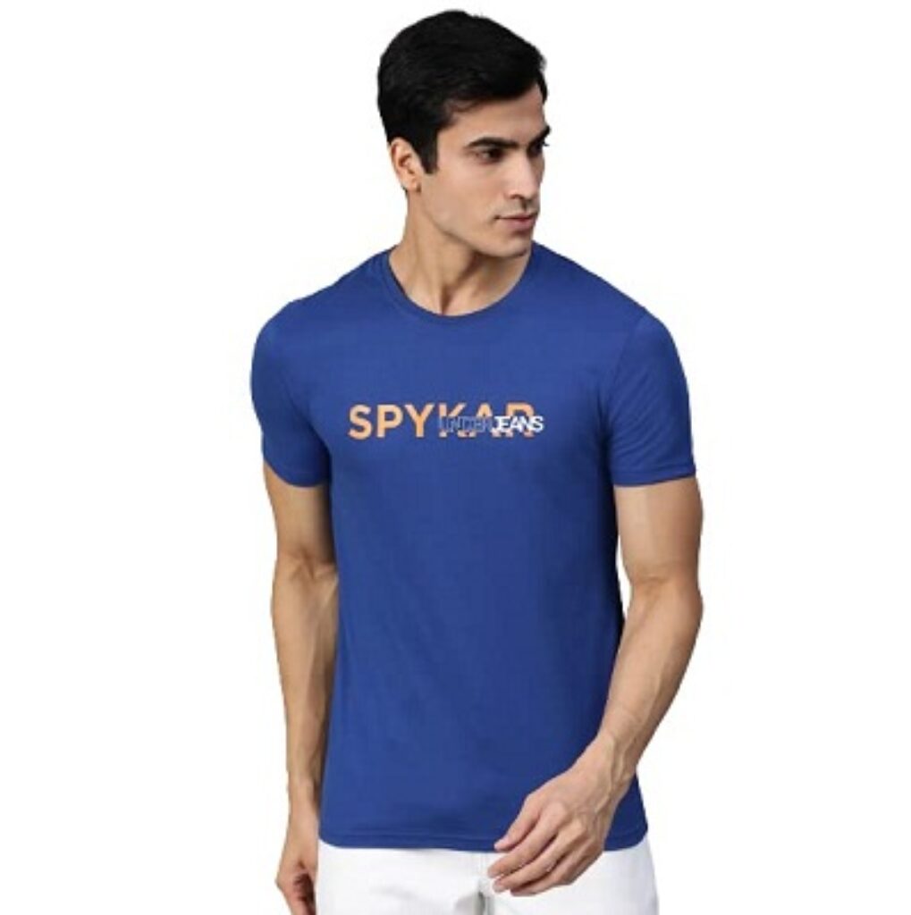 Spykar Men's Regular Fit T-Shirt