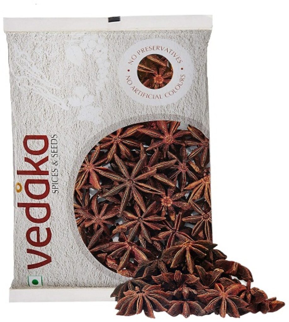 Amazon Brand - Vedaka Star Anise Spice, 100g