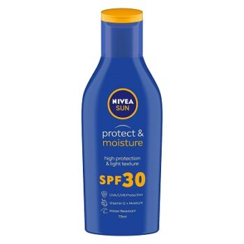 NIVEA SUN Protect and Moisture 75ml SPF 30 Sunscreen