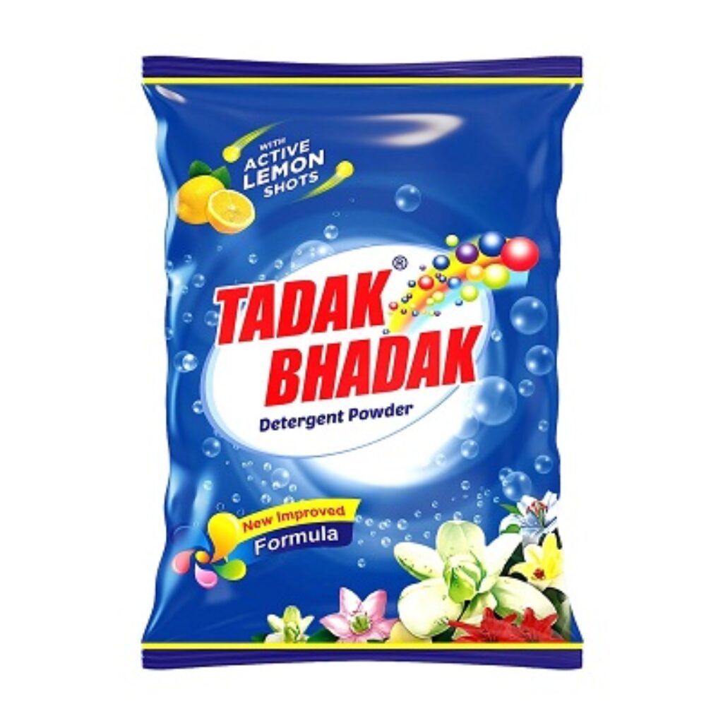 Tadak Bhadak Detergent Powder - 5 kg Super Budget Pack