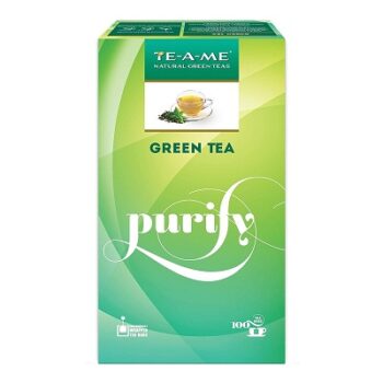 TE-A-ME Purify Green Tea, 100 Tea Bags