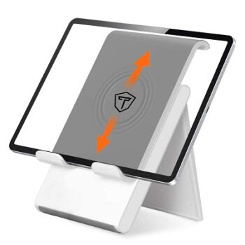 Tukzer Foldable & Portable Desktop Telescopic Smartphone Tablet Table