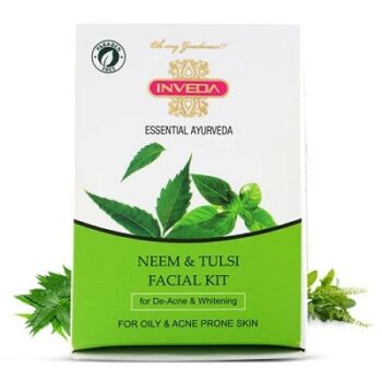 Inveda Neem and Tulsi Facial Kit, Helps to Reduce Pimples
