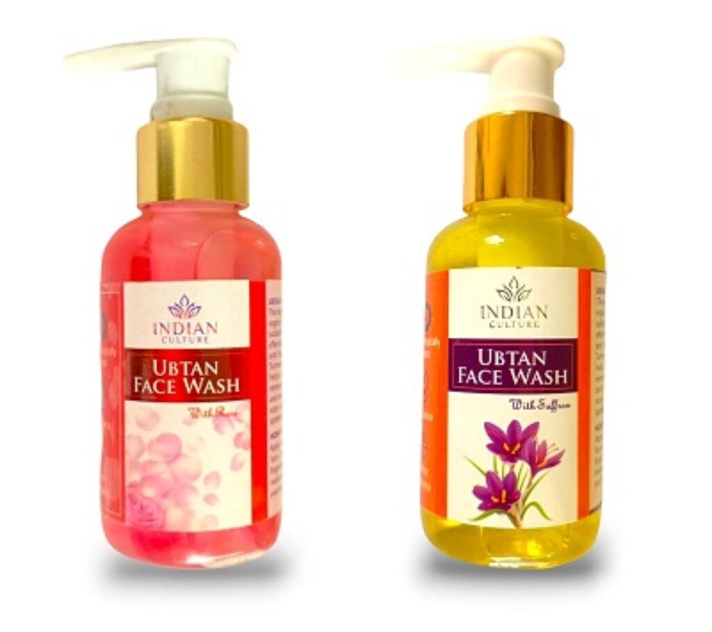 Ultimate Facewash Combo: Indian Culture Ubtan Rose