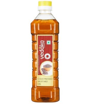 Amazon Brand - Vedaka Cold Pressed Mustard Oil