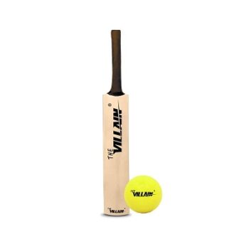 THE VILLAIN Wooden Cricket Bat for Boys & Men