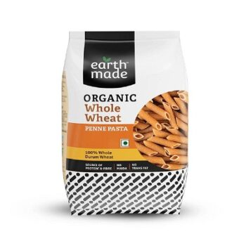 Earthmade Organic Whole Wheat Pasta-100% Organic Whole Wheat