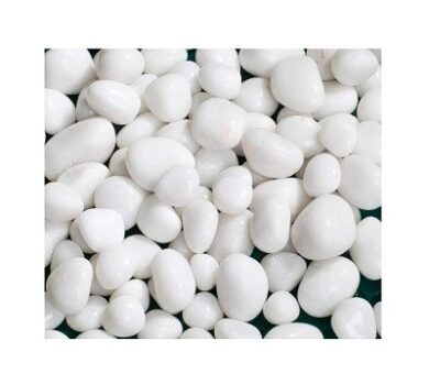 Schmick White Pebbles for Decoration - Pebbles for Plants Pots