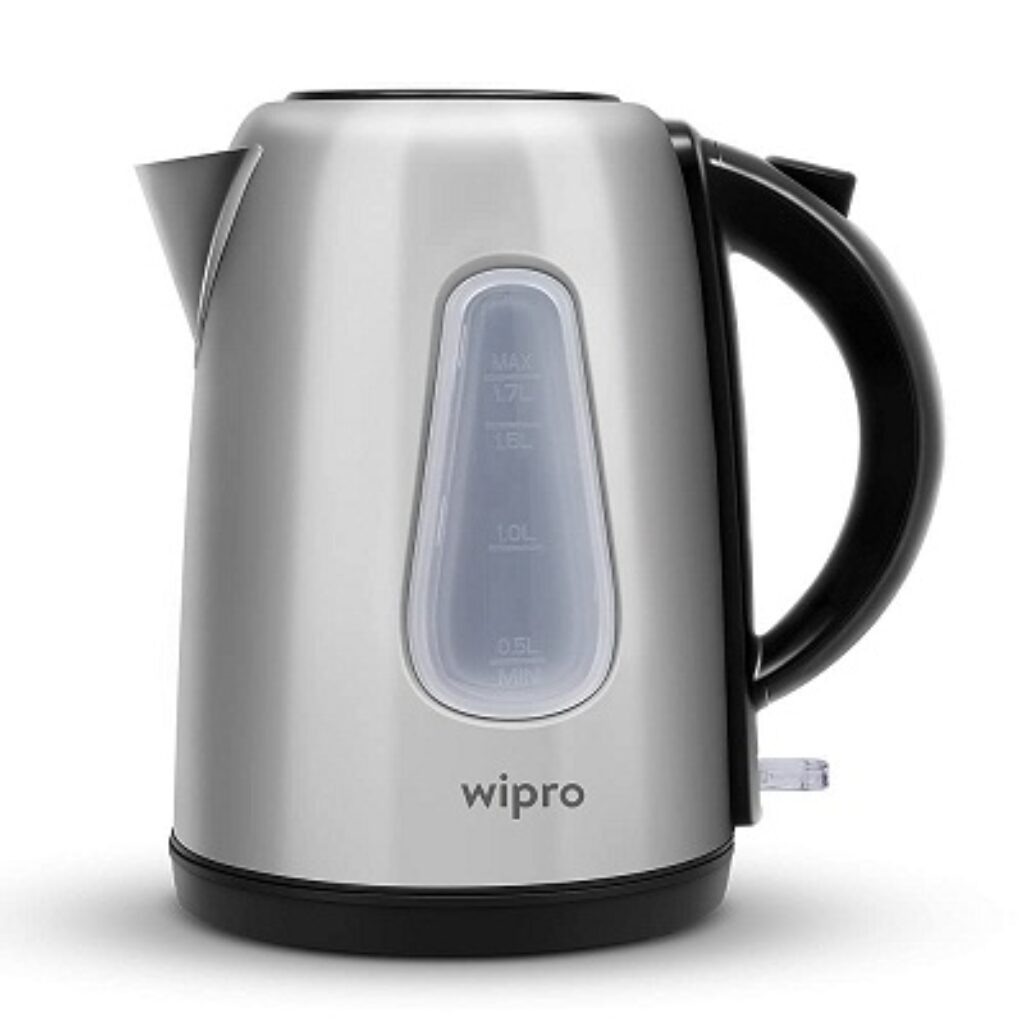 Wipro Vesta Electric Kettle Stainless Steel 1.7 L | 2000W