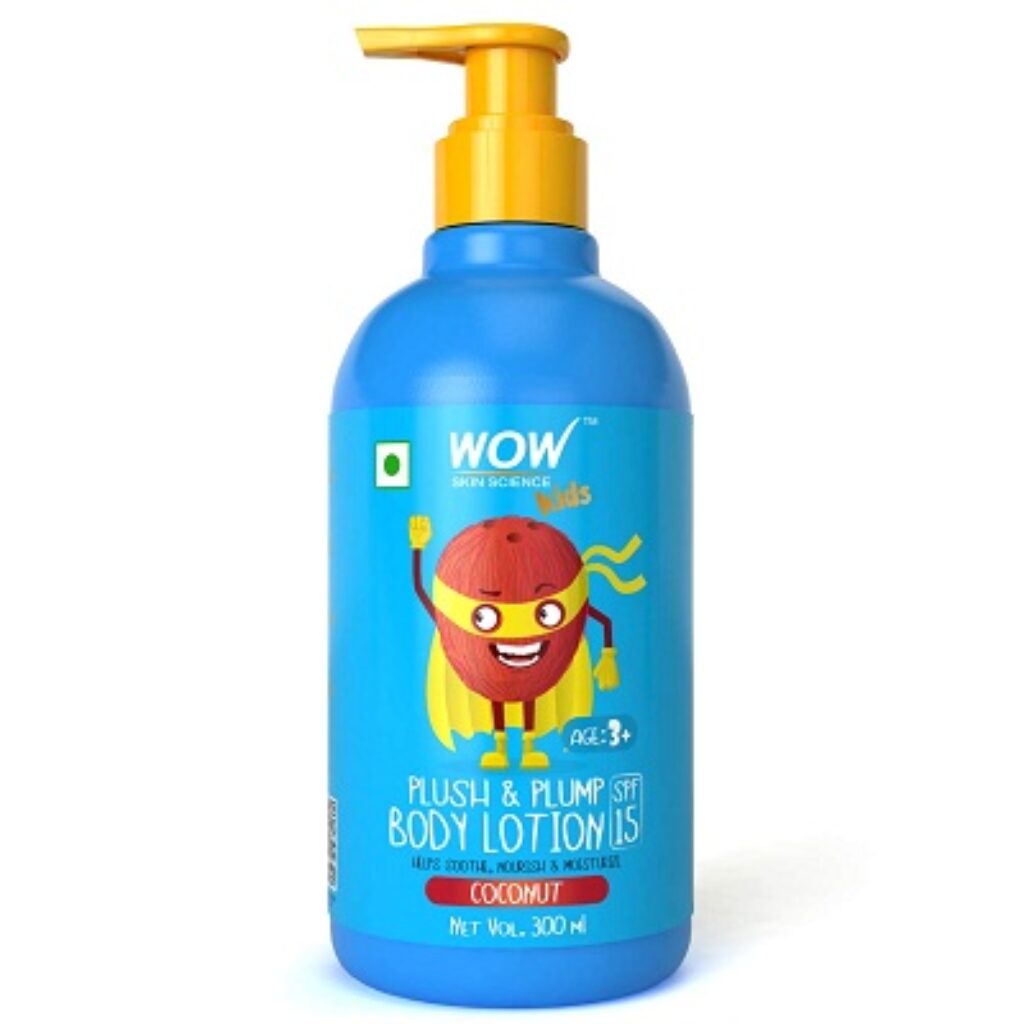 WOW Skin Science Kids Plush & Plump Body Lotion