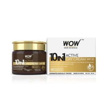 WOW Skin Science Cream 10 in 1 Age Miracle Face Cream- Day Cream With SPF 20