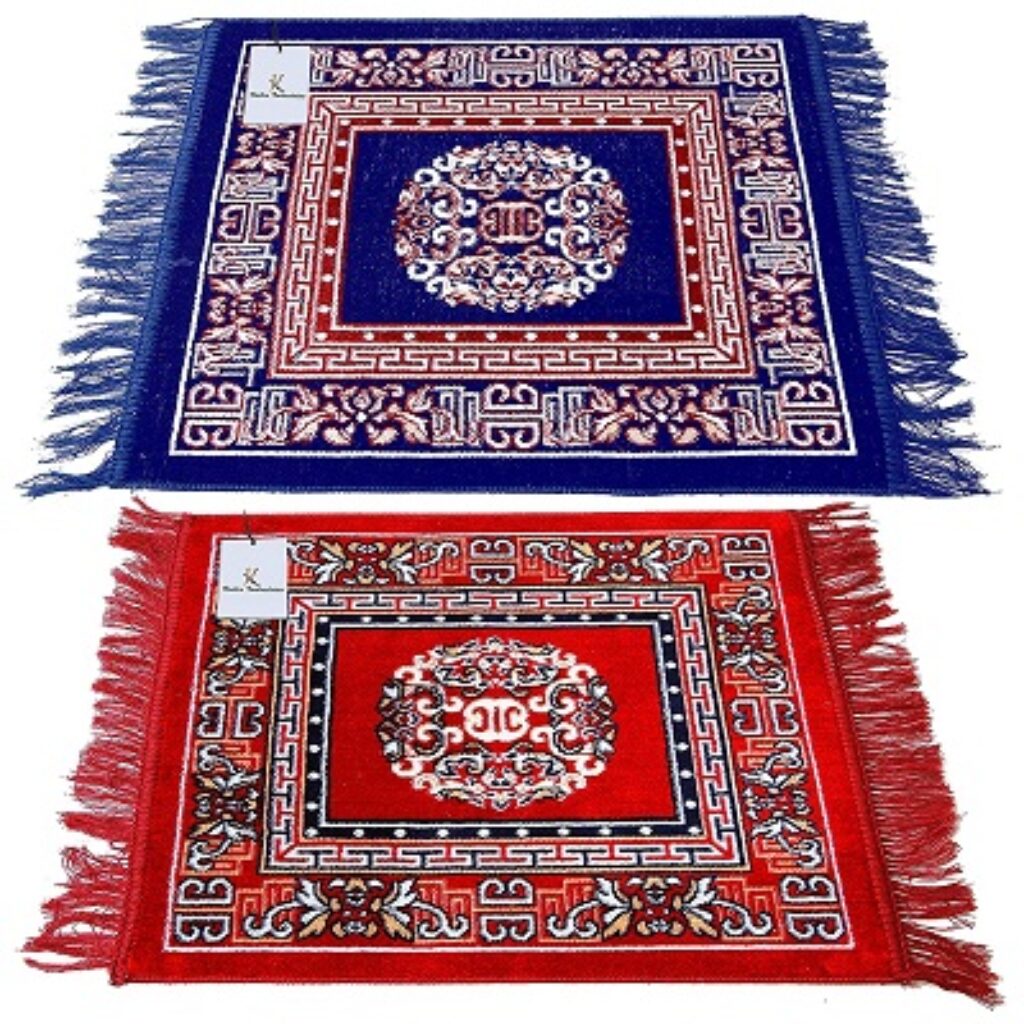 Kuber Industries Traditional Carpet/Pooja Mat|