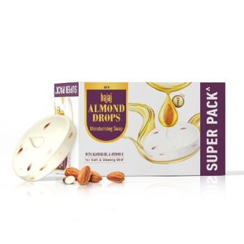 Bajaj Almond Drops Moisturizing Soap 5 X 125g