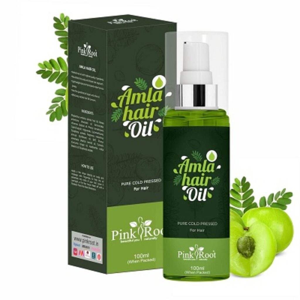 Pink Root Amla Oil 100ml, Pack of 1