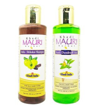 Khadi Mauri Amla Shikakai & Anti Hair Fall Shampoo