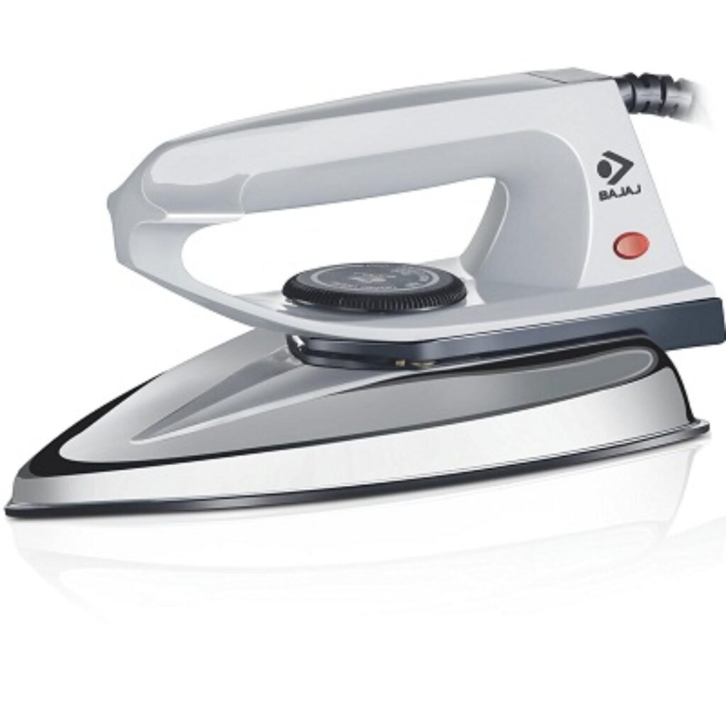 Bajaj DX-2 600W Dry Iron with Advance Soleplate and Anti-Bacterial German