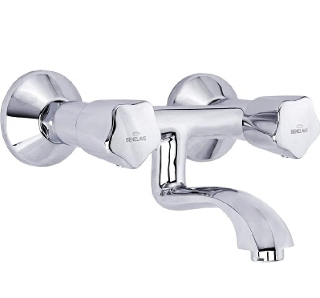 Benelave By Hindware BLQCP47071 Wall Mixer for Bathroom