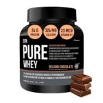 BON PURE WHEY | 1 Kg, 28 Servings Belgian Chocolate