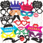 WOBBOX Wedding Party Photo Booth Props