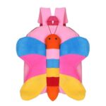 Blue Tree Plush Butterfly School Bag (Pink, 3 to 5 Years)