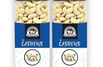 WONDERLAND FOODS Whole Raw Cashew (Kaju) W320-Grade