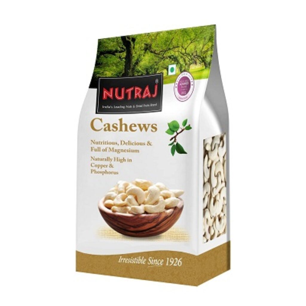 Nutraj Whole Cashew Nuts W320, 1kg