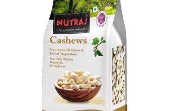 Nutraj Whole Cashew Nuts W320, 1kg