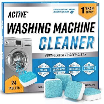 ACTIVE Washing Machine Cleaner Descaler 24 Pack