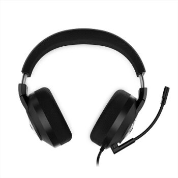 Lenovo Legion H200 Wired On Ear Headphones with Mic Black