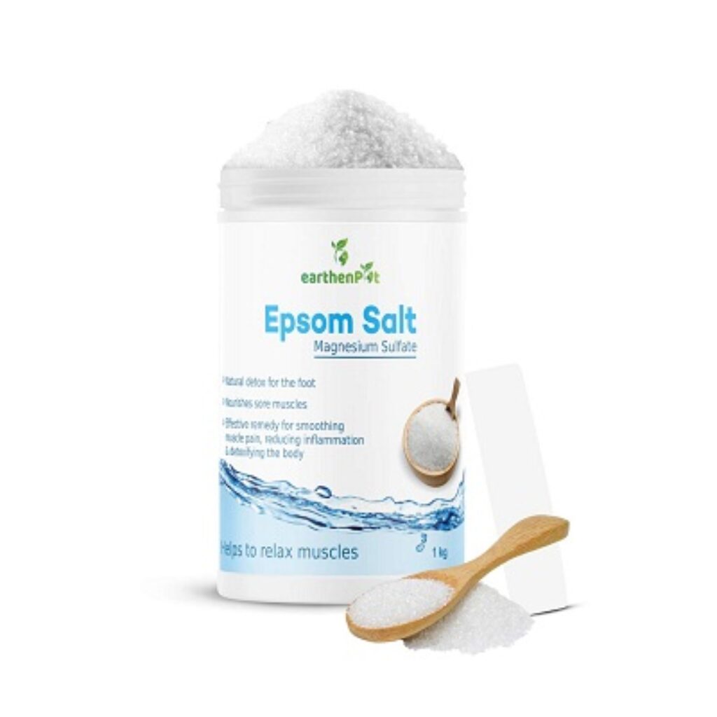 EarthenPot, Epsom Salt granule for Foot Bath