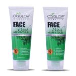 Oxyglow Neem and Tulsi Face wash, 100ml Pack of 2